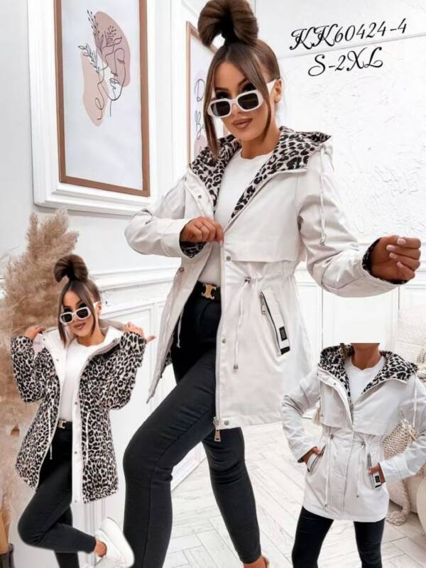 Kurtki damskie cienki Roz S-2XL, 1 Kolor Paczka 5 szt